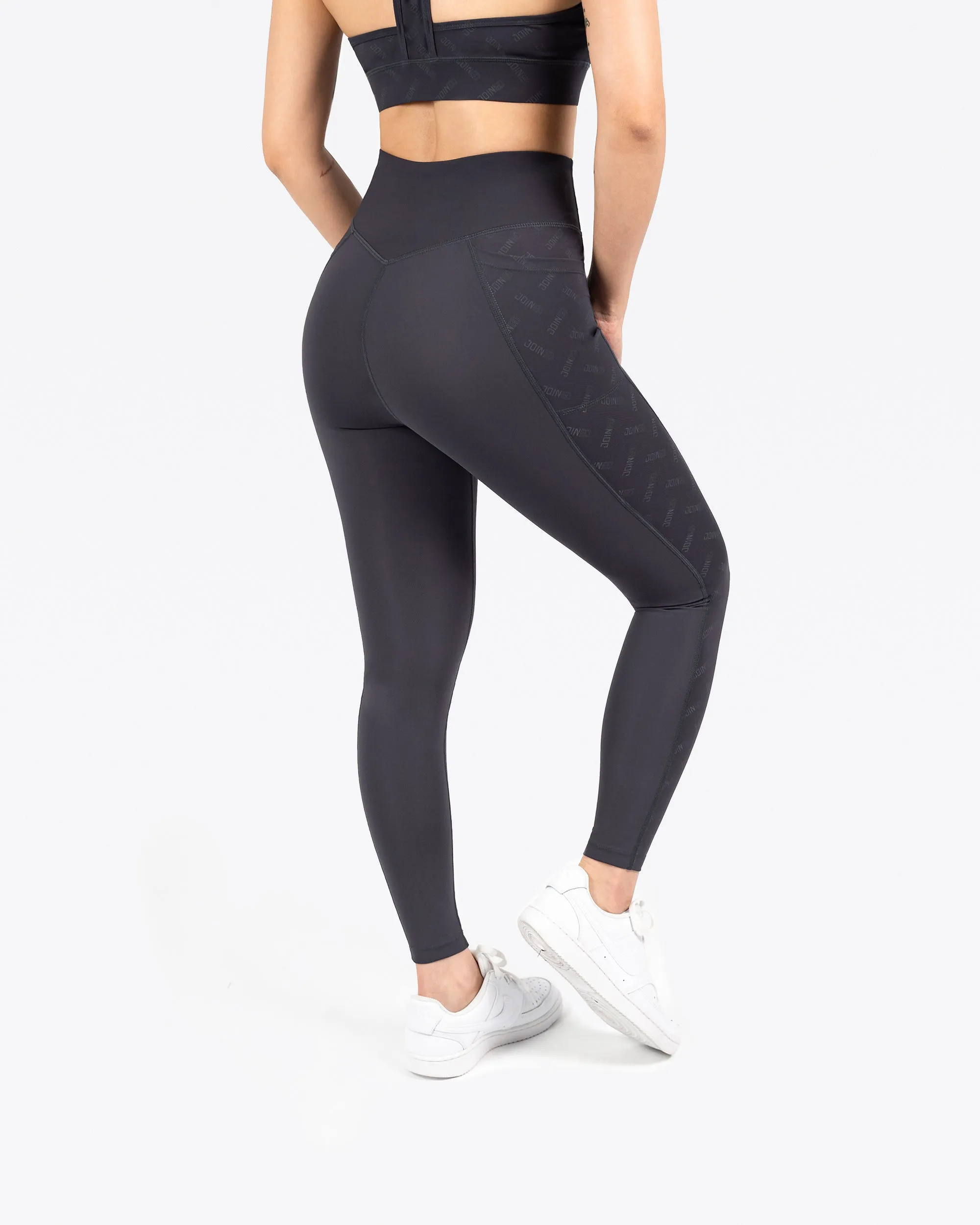 Monogram Side Pocket Leggings