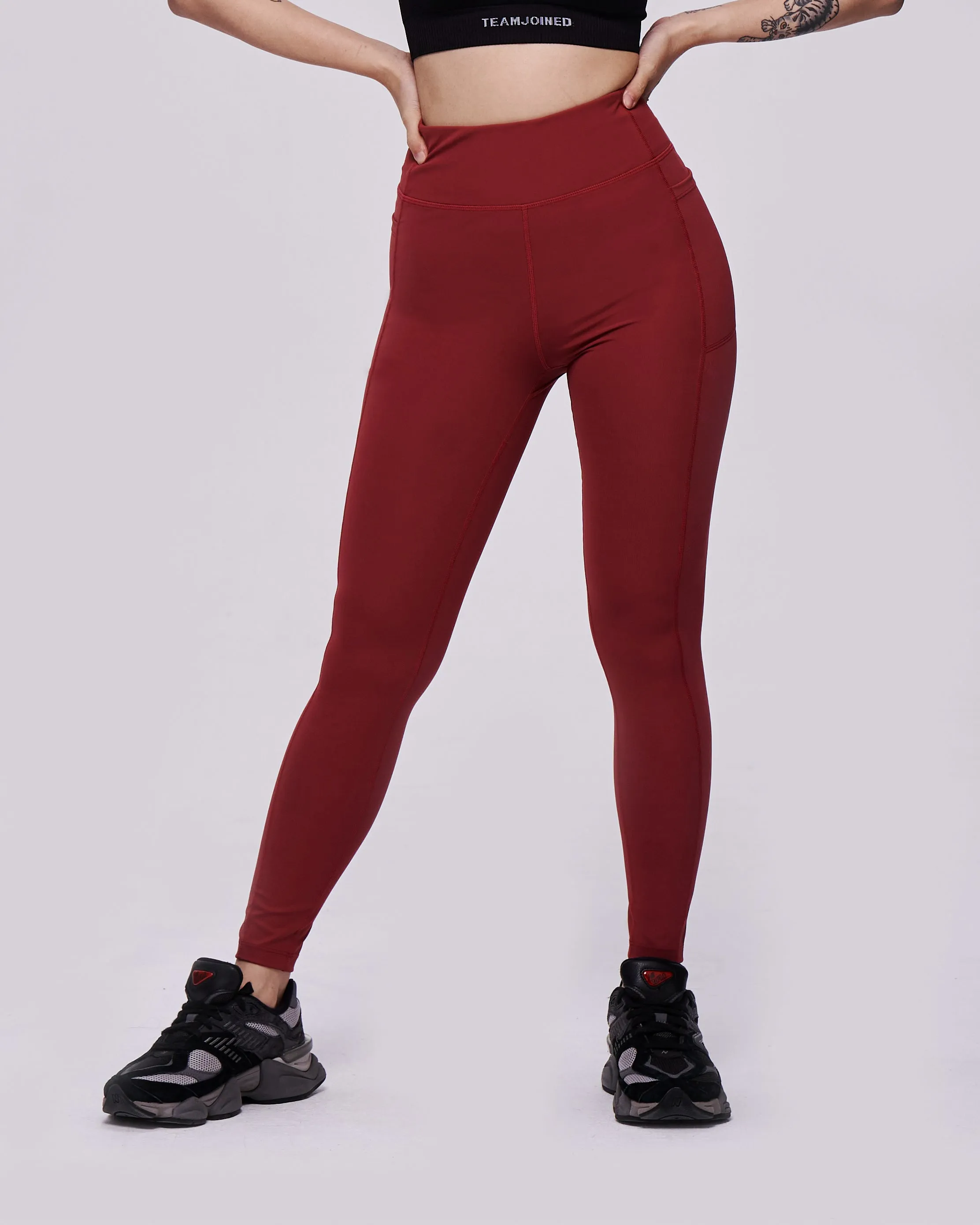 Monogram Side Pocket Leggings