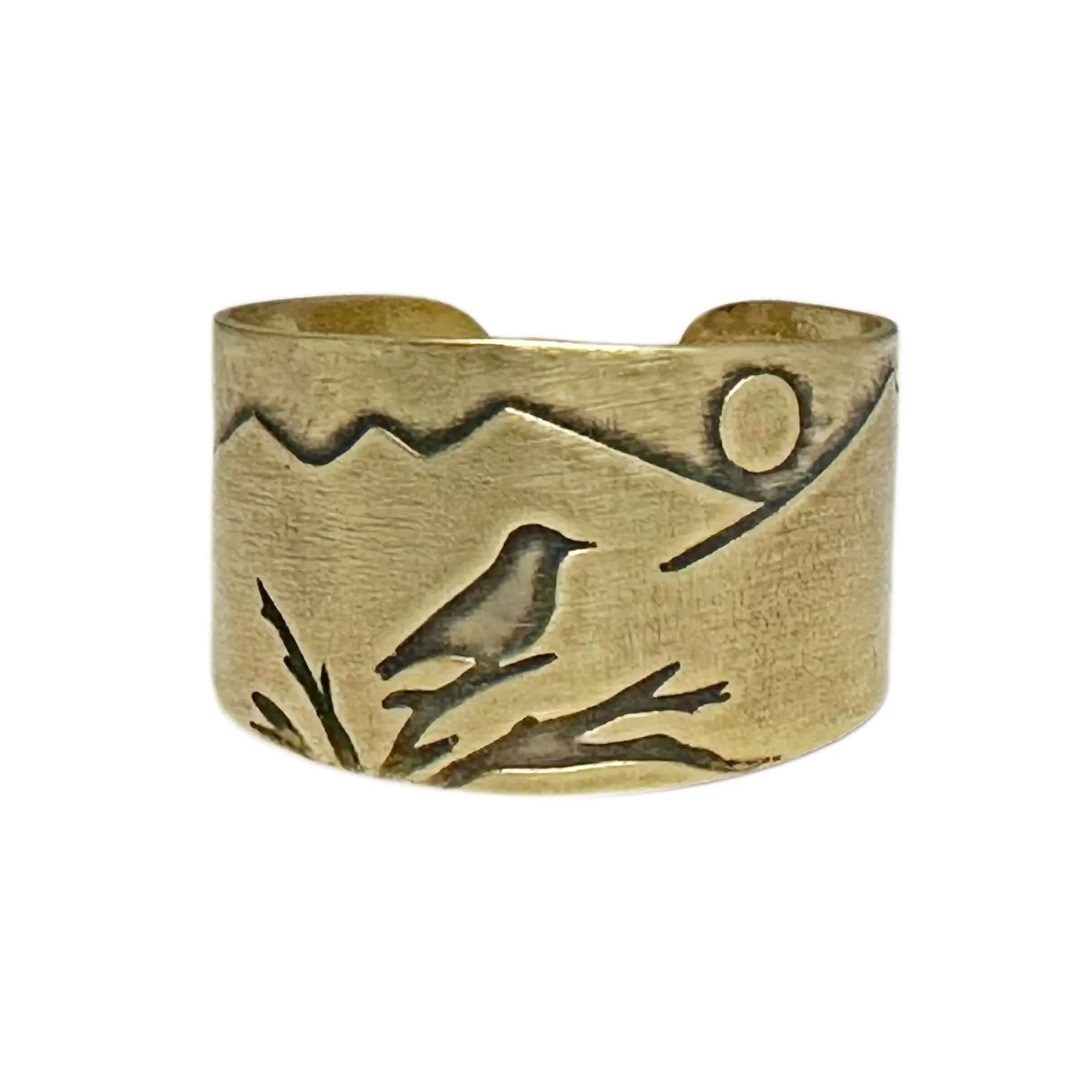 Mtn Bluebird Adjustable Ring