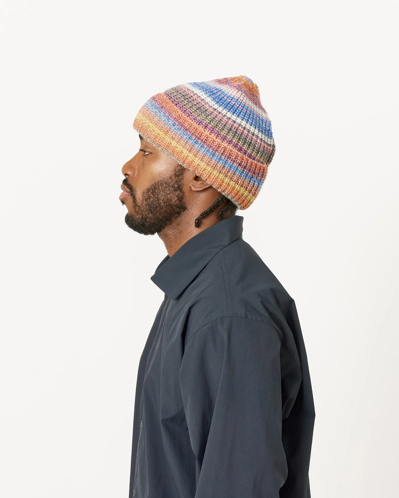 Multicolor Wool Beanie