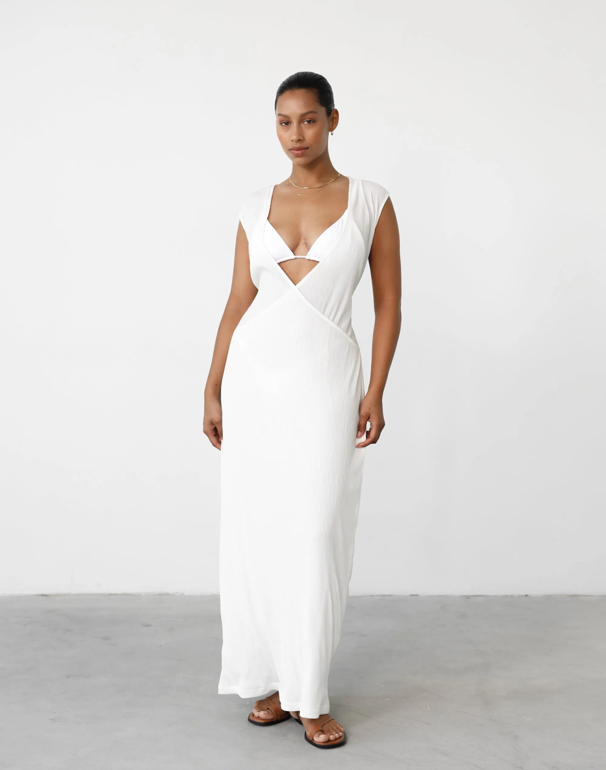 Nakuru Maxi Dress (White)