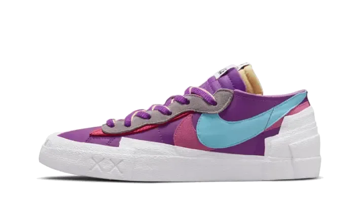 Nike Blazer Low Sacai Kaws Purple Dusk