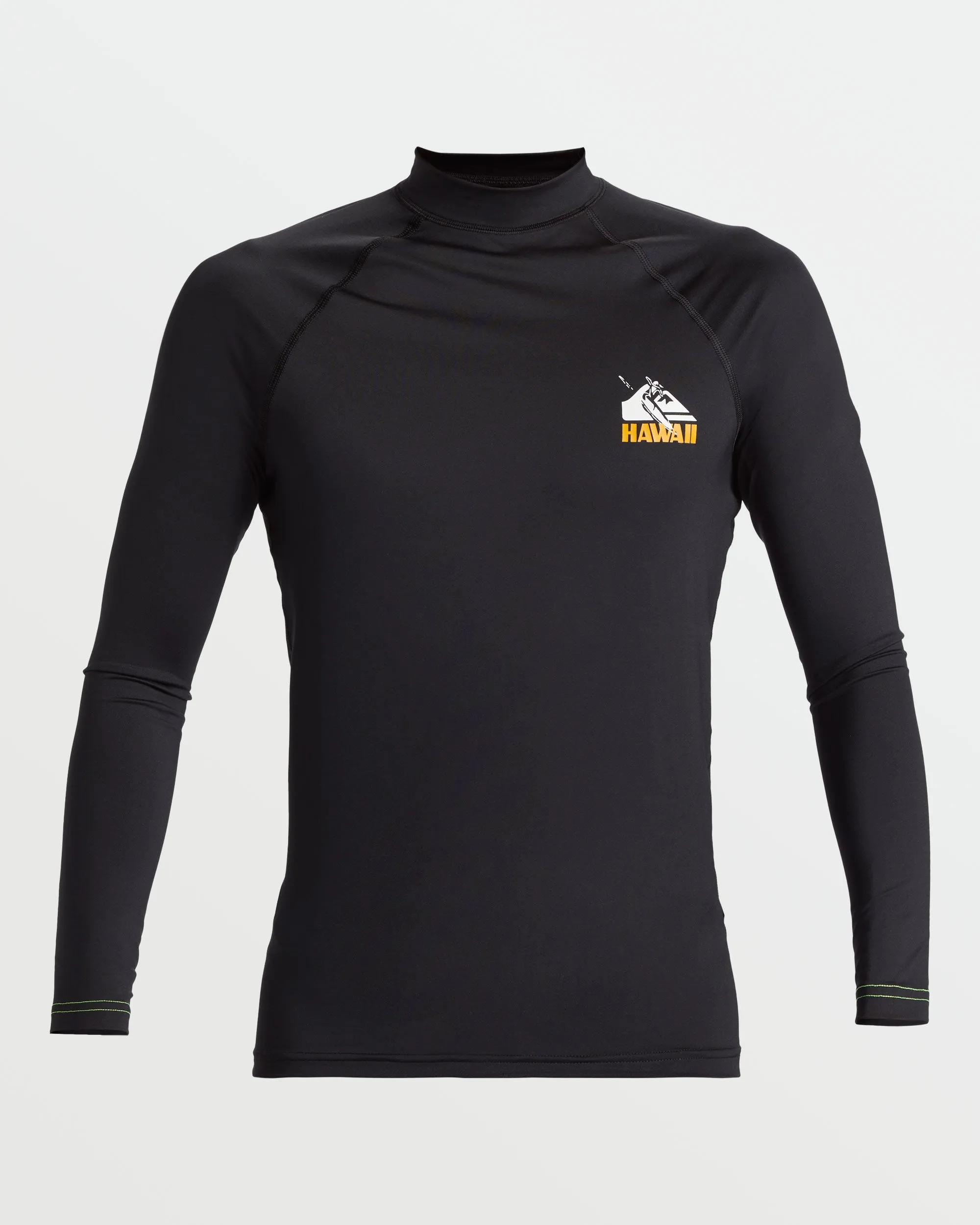 Petroglyph UPF 50 Long Sleeve Rashguard - Black