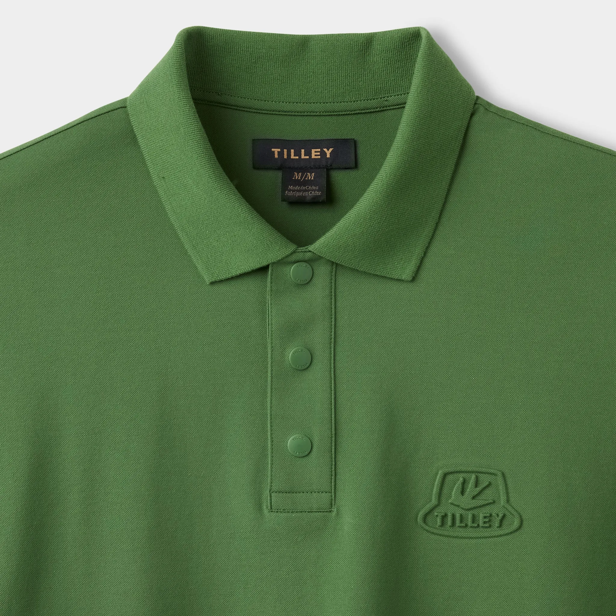 Pique Polo with 3D Logo