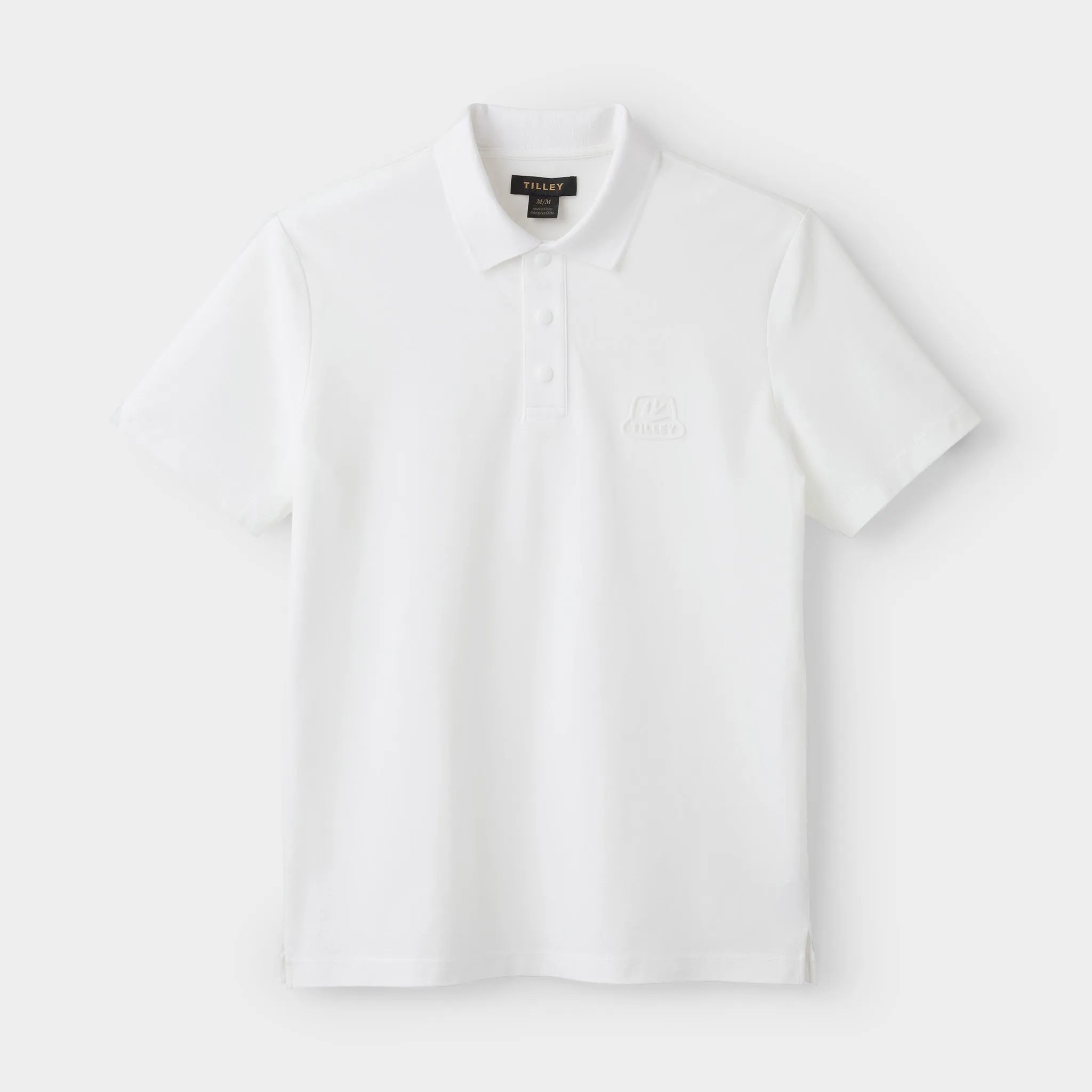 Pique Polo with 3D Logo