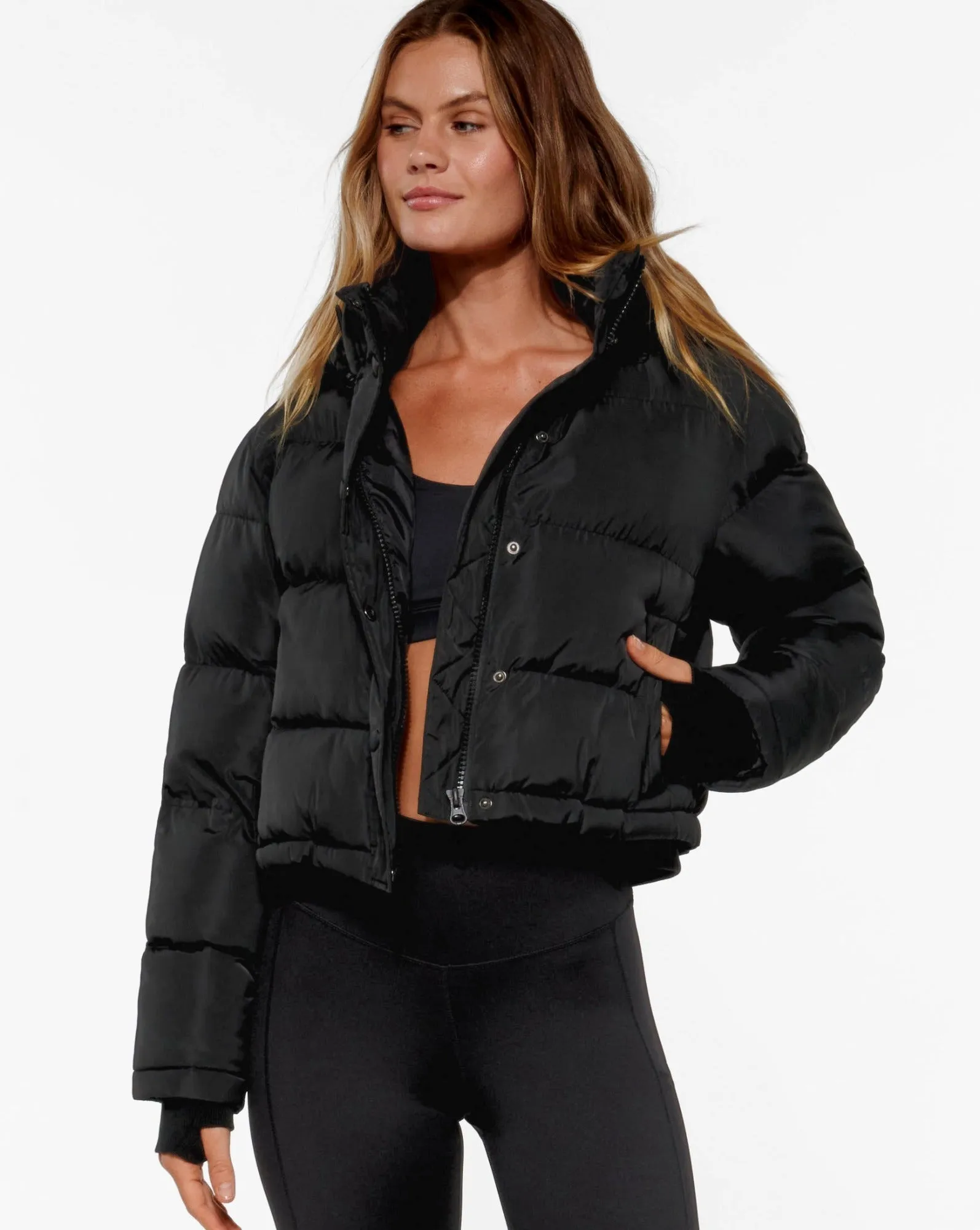 PUBLISH PUFFER JACKET BLACK