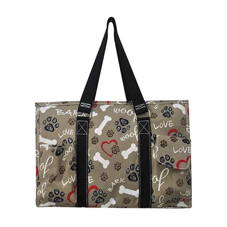 Puppy Love NGIL Zippered Caddy Organizer Tote Bag