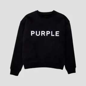 PURPLE BRAND P402 HWT FLEECE CREWNECK