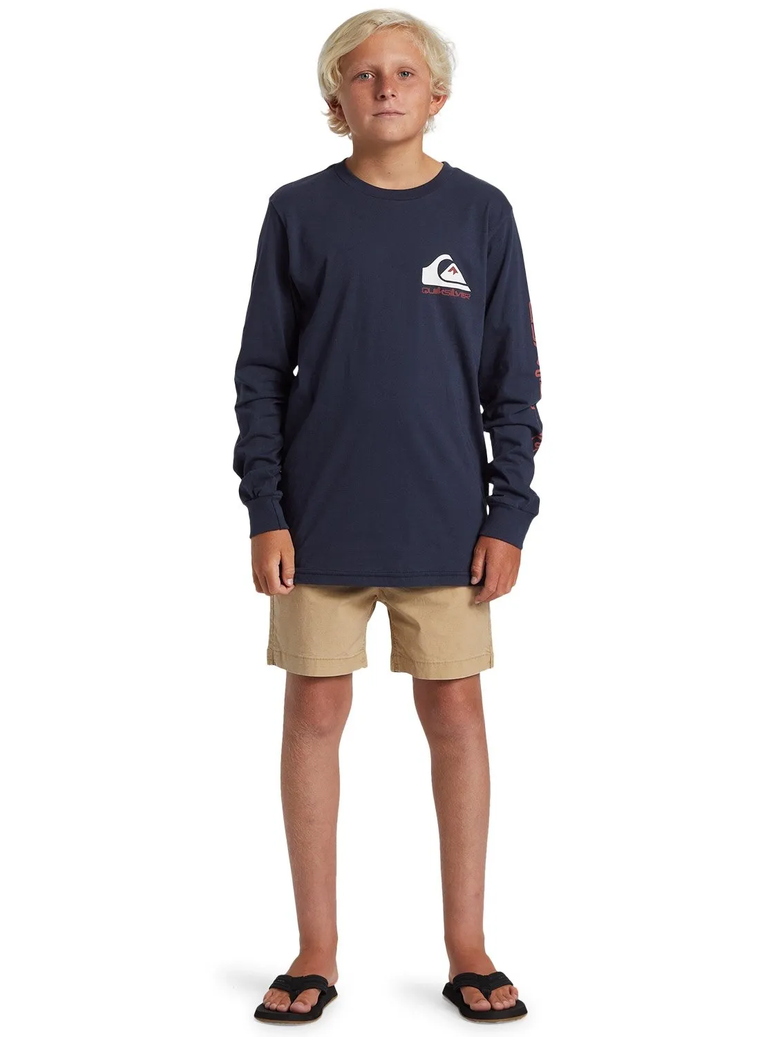 Quiksilver Boys Comp Logo T-Shirt