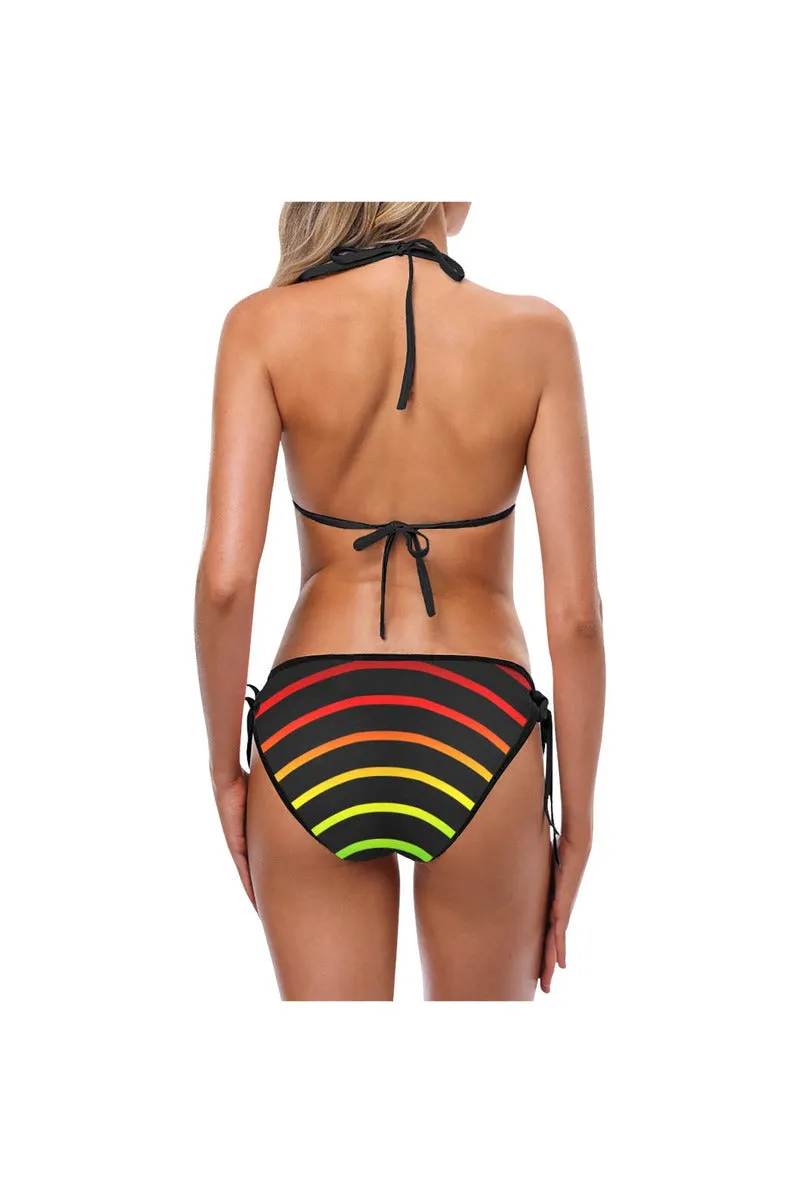 Rainbow Reina Custom Bikini Swimsuit (Model S01)