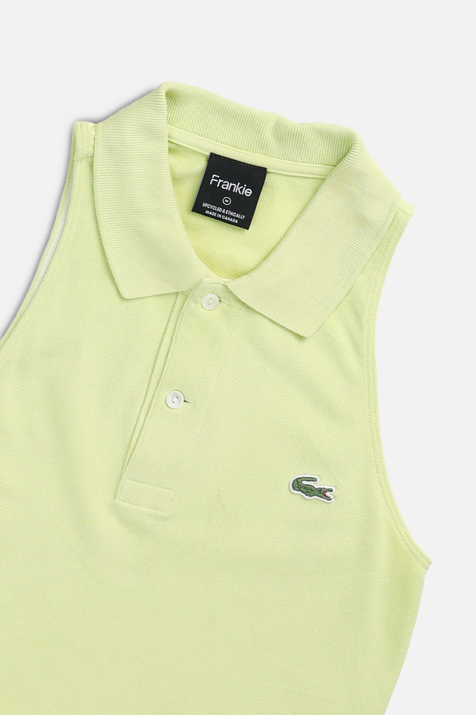 Rework Lacoste Collared Tank - XS, M