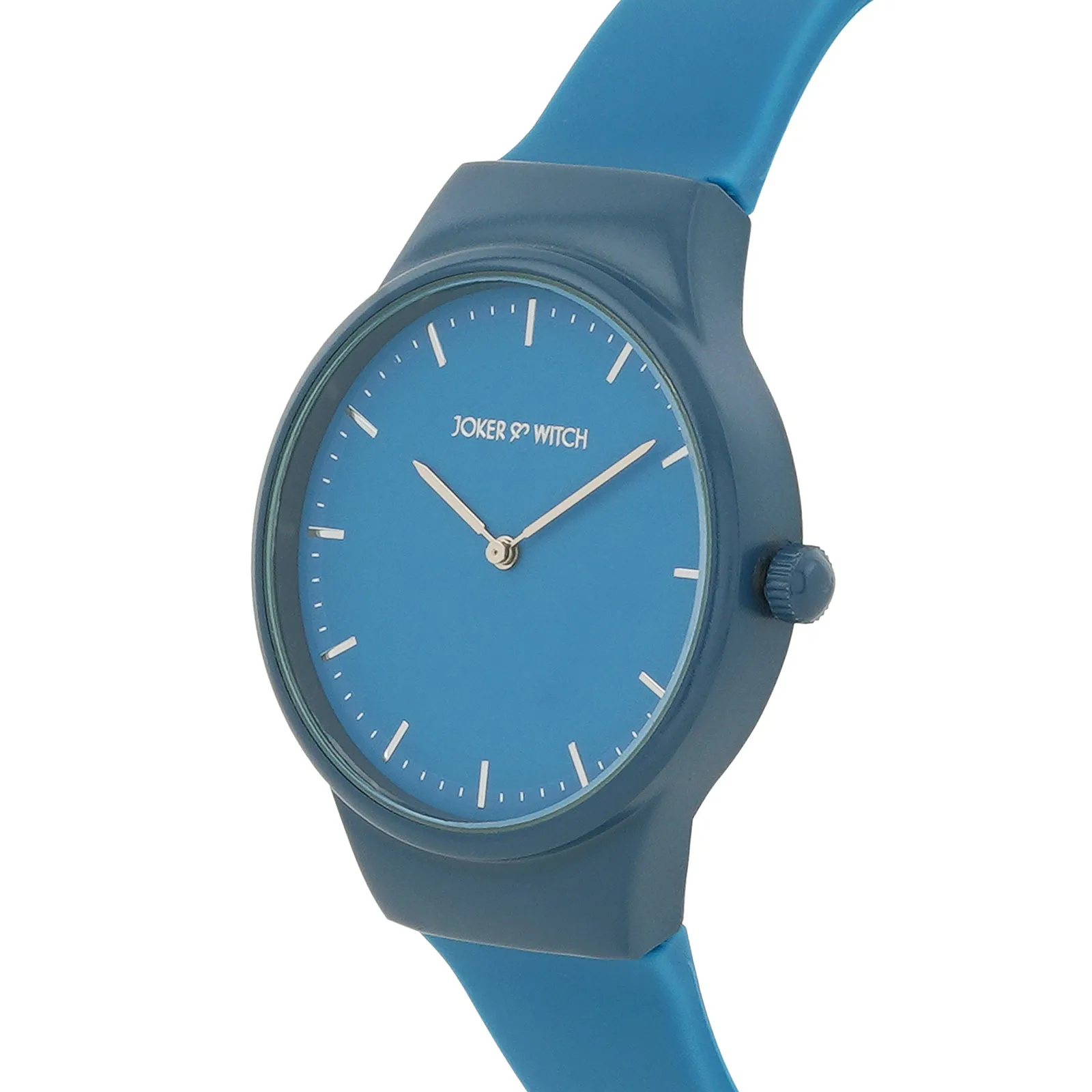 Riviera Blue Silicone Strap Watch