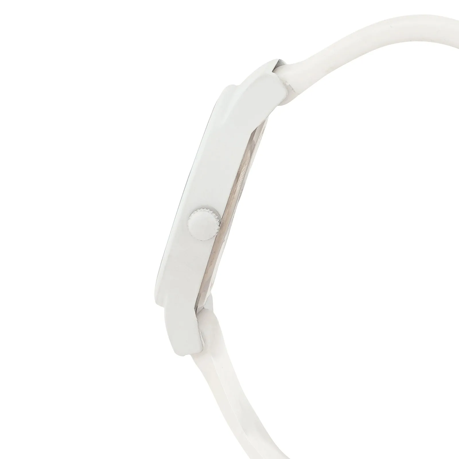 Riviera White Silicone Strap Watch