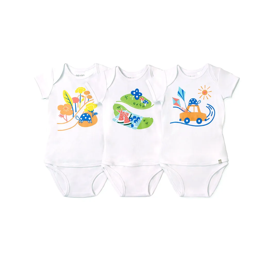 Road Trip Easyeo Rompers 3pc Bundle