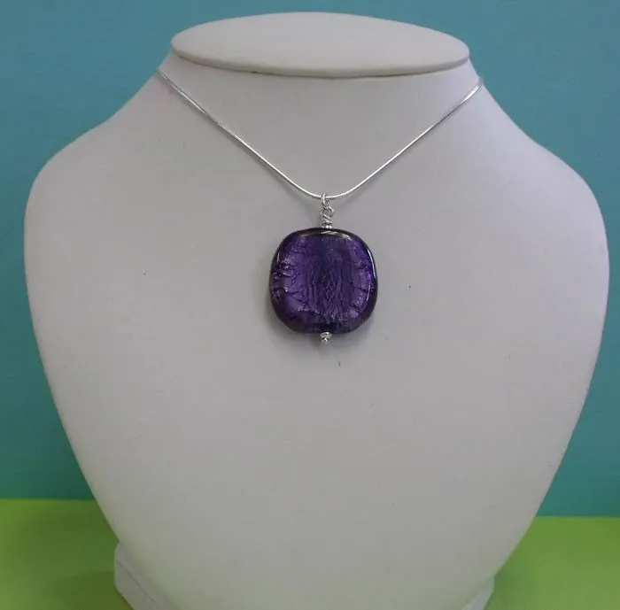 royal purple pendant