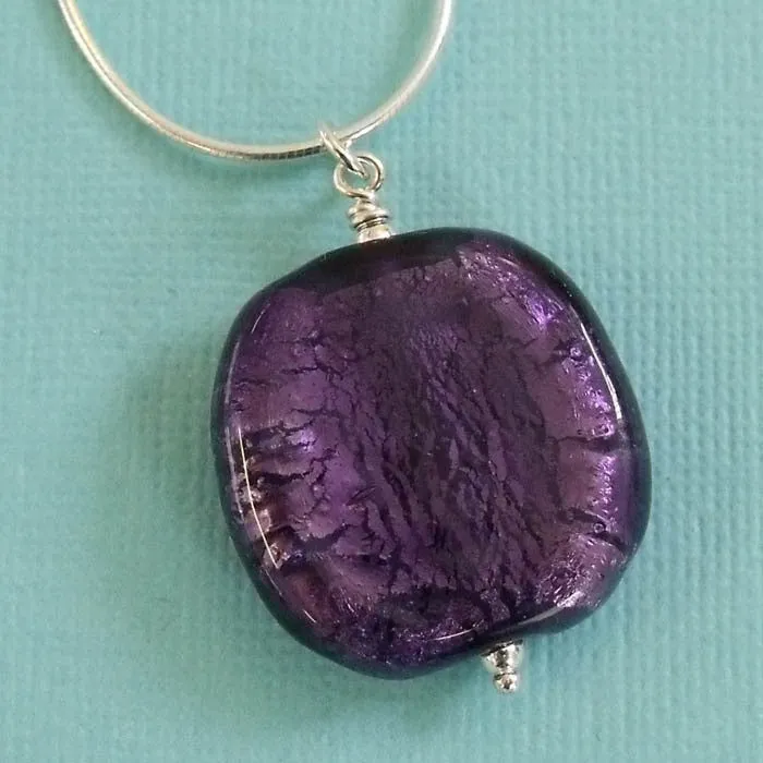 royal purple pendant