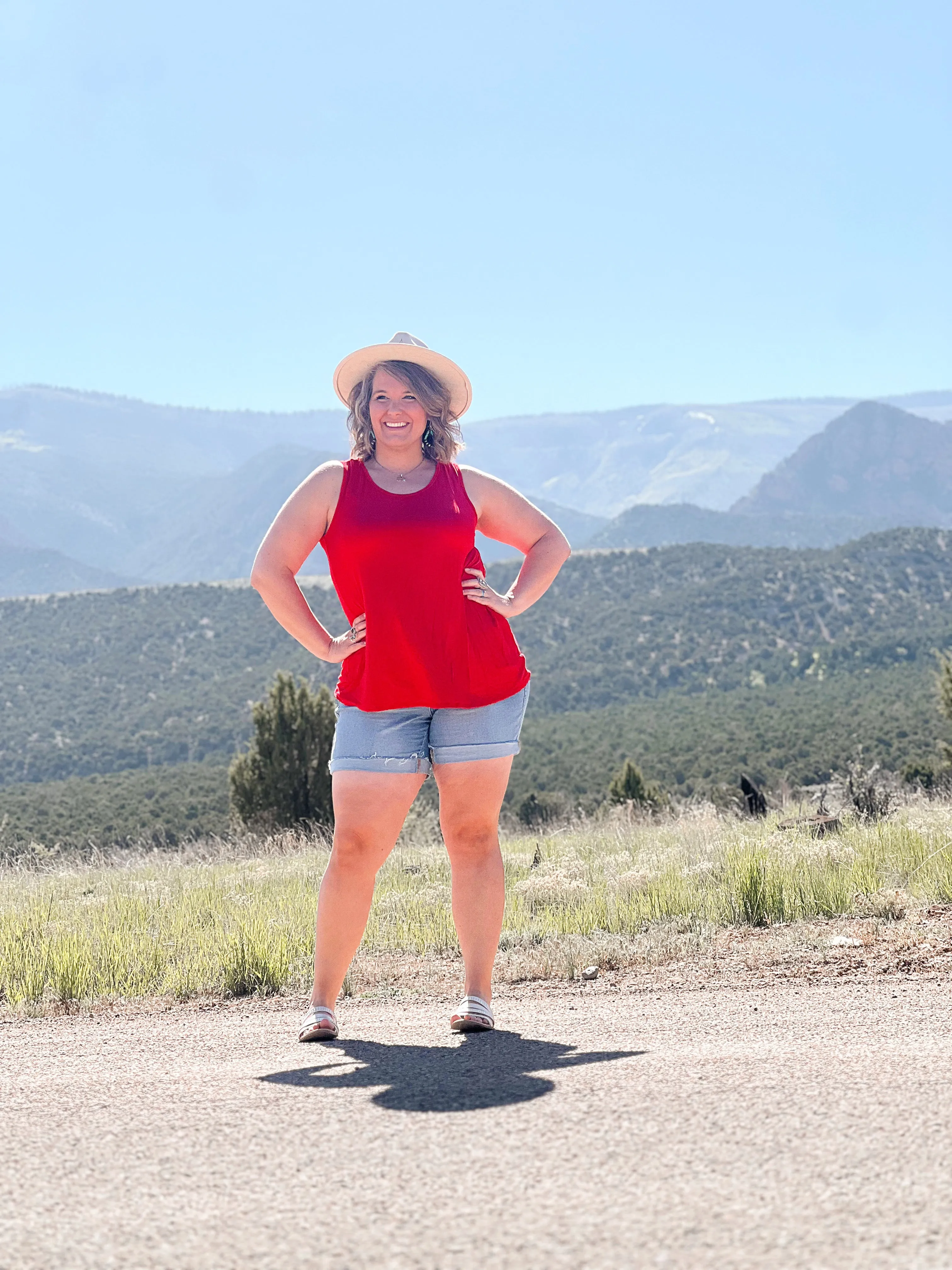 Ruby Red Tank Top