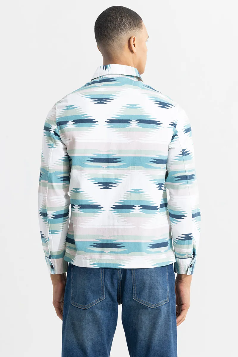 Sharpy Blue Overshirt