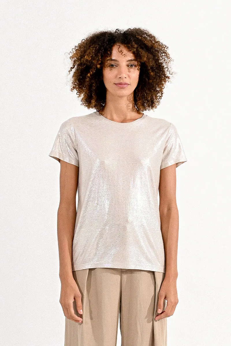 Shimmer Pearl Tee