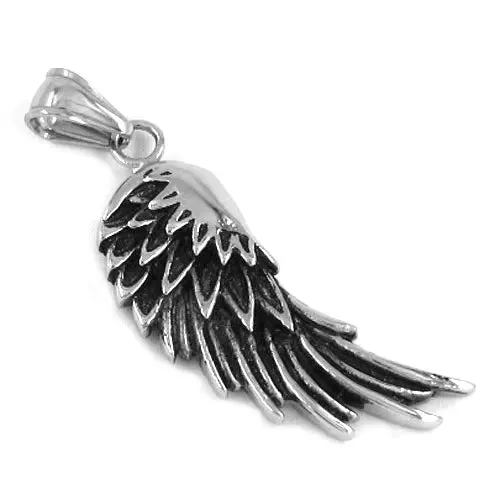 Single Angel Wing Necklace