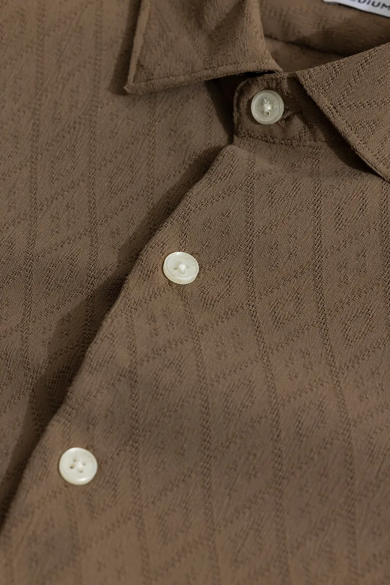 Solitaire Brown Shirt