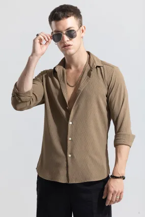 Solitaire Brown Shirt