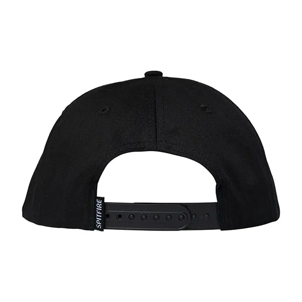 SPITFIRE BIGHEAD SNAPBACK BLACK/ORANGE