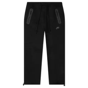 Sportswear Tech Fleece Open Hem Sweatpants - Black/Black