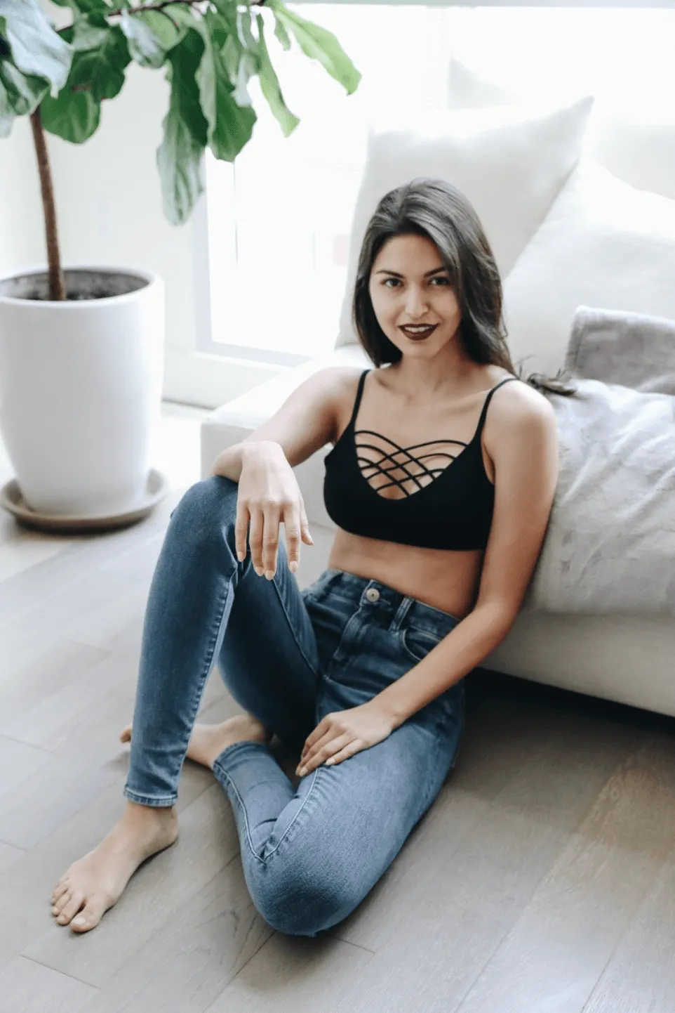 Strappy Front Bralette