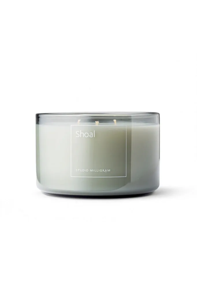 Studio Milligram - Scented 3-wick Candle - Shoal - 600g