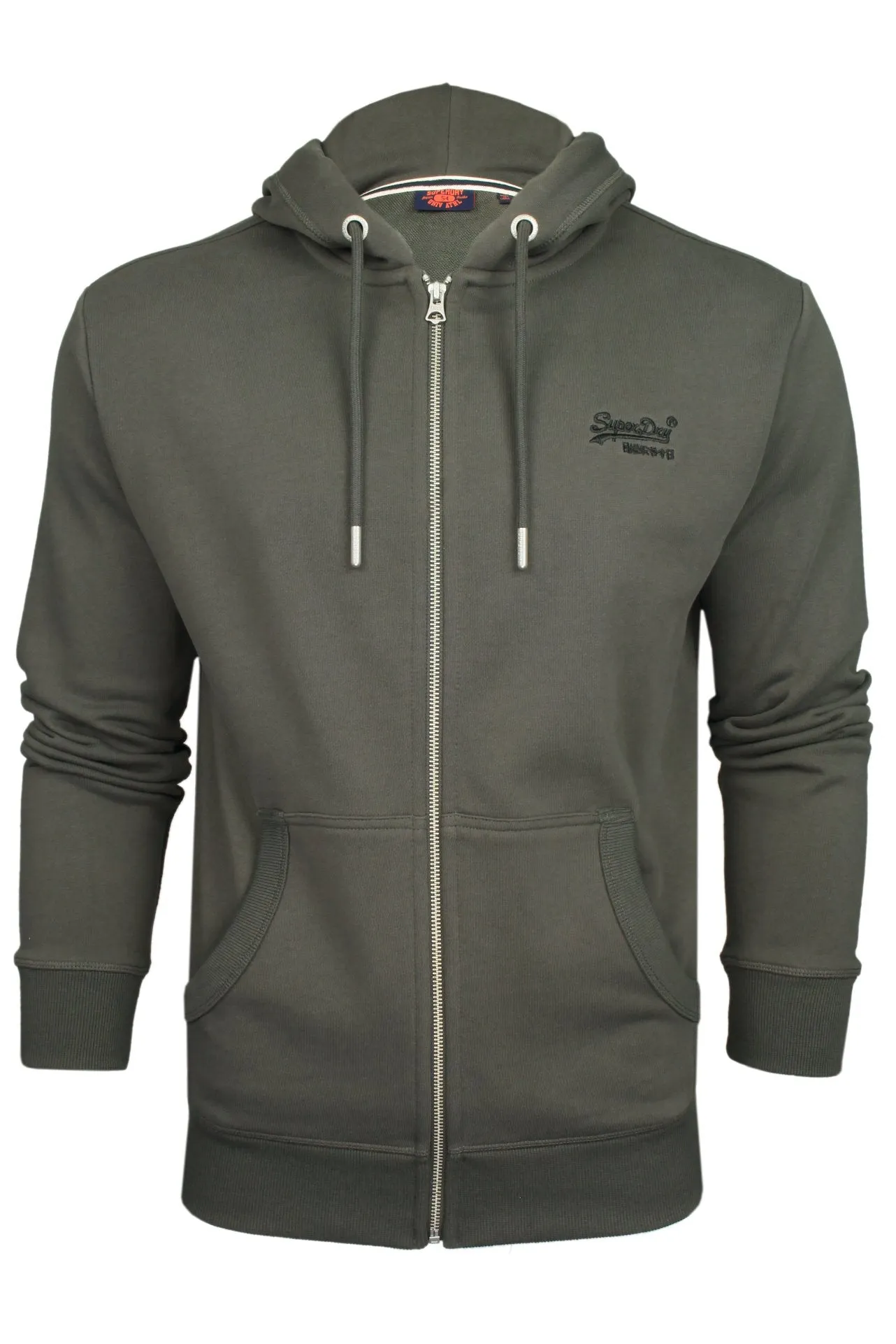 Superdry Mens Essential Logo Zip Hoodie Sweater