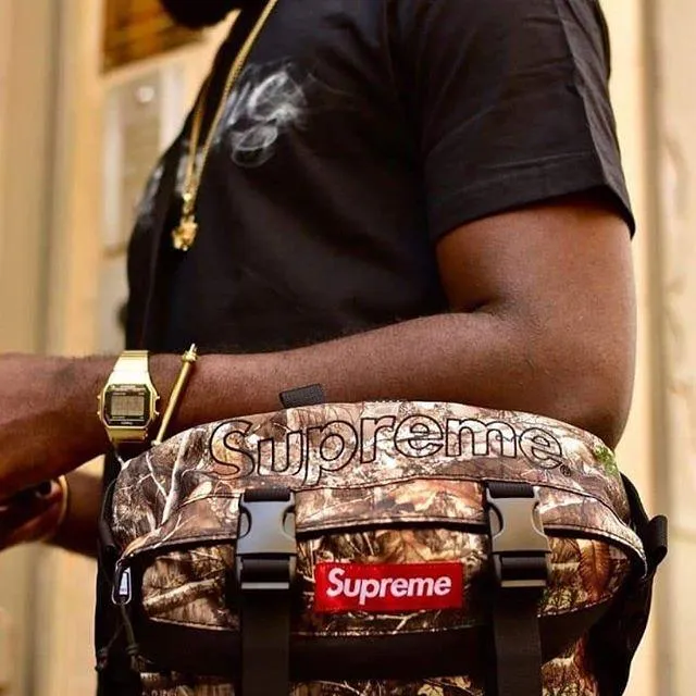 Supreme Waist Belt Bag Real Tree Camo