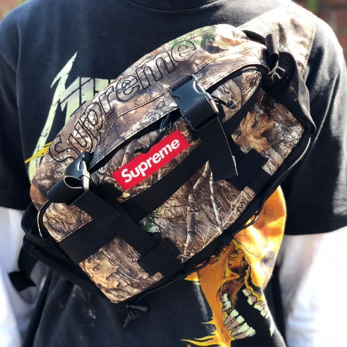 Supreme Waist Belt Bag Real Tree Camo