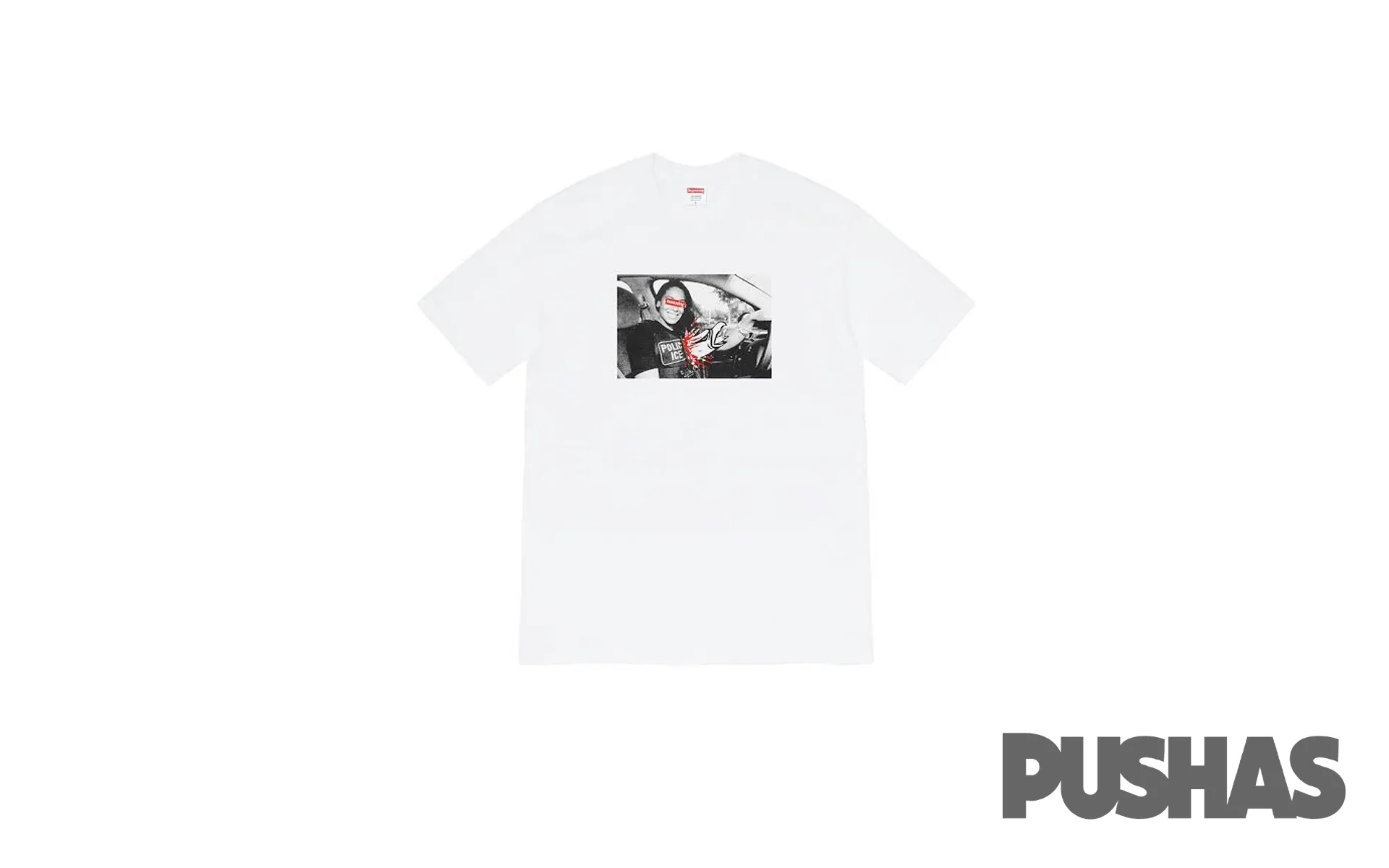 Supreme x ANTIHERO ICE Tee 'White' (2020)