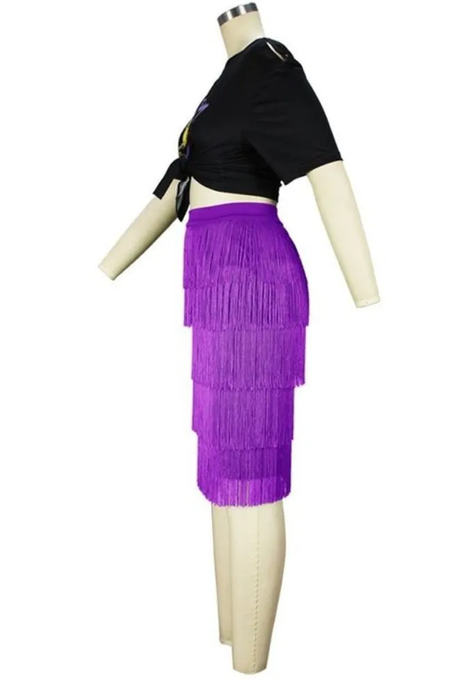 TASSLE JAZZY LYNN SKIRT