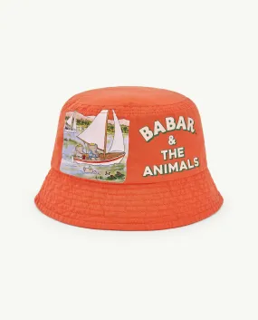 The Animals Observatory | BABAR Starfish Hat Orange Elephant Park