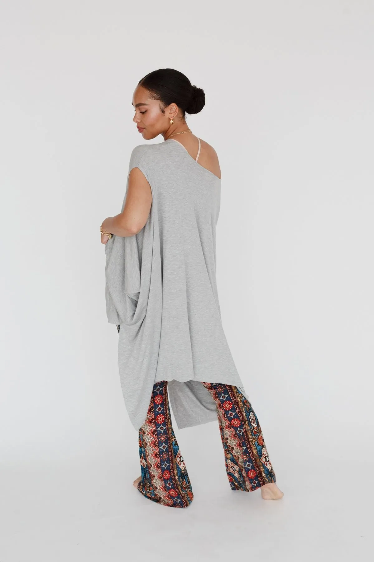 The Wren Tunic - Heather Gray