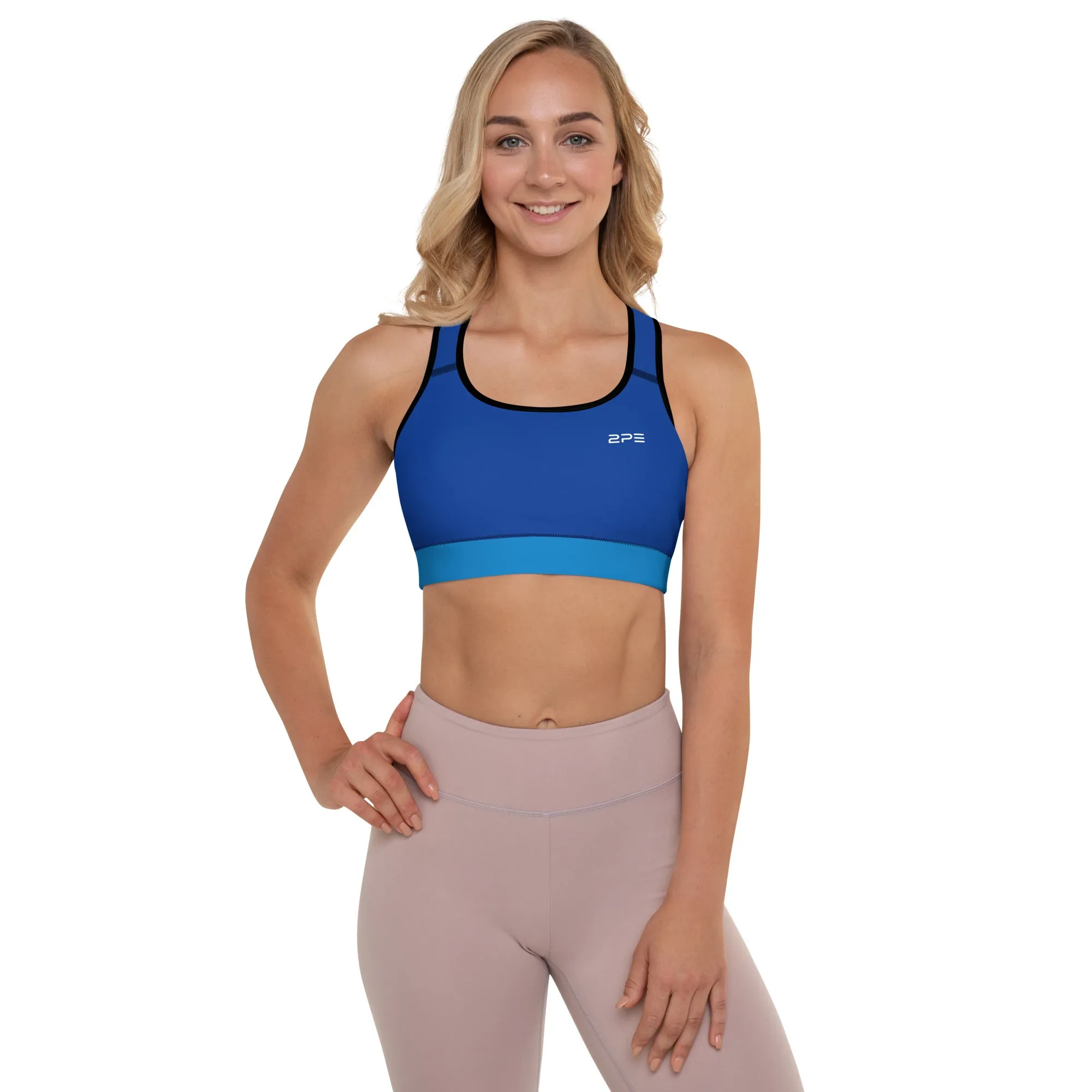 Thin Blue Line Support Padded Sports Bra