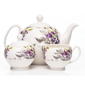 Thistle 3-Piece Tea Set