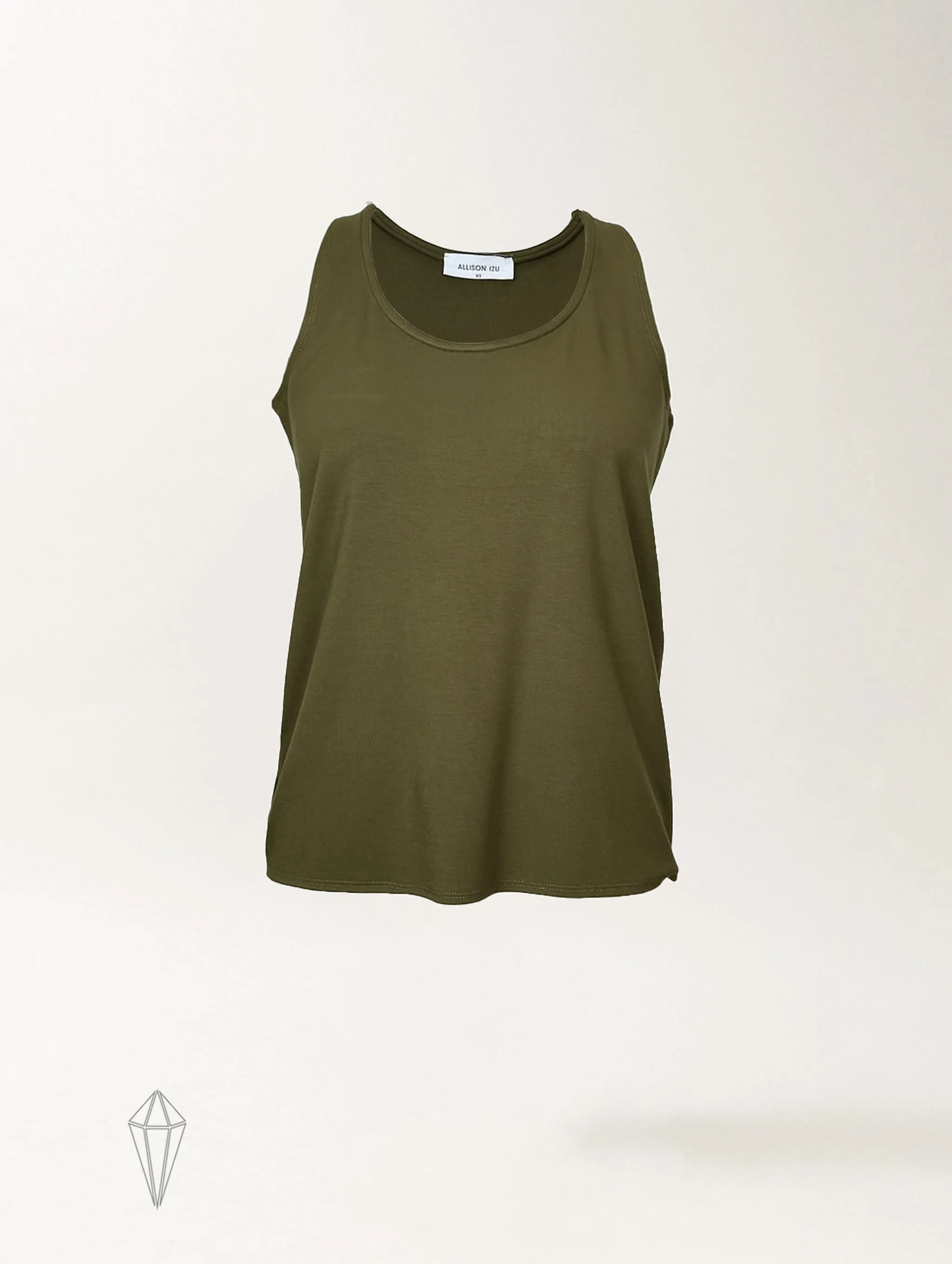 Tori Tank - Fern Soft Ponte