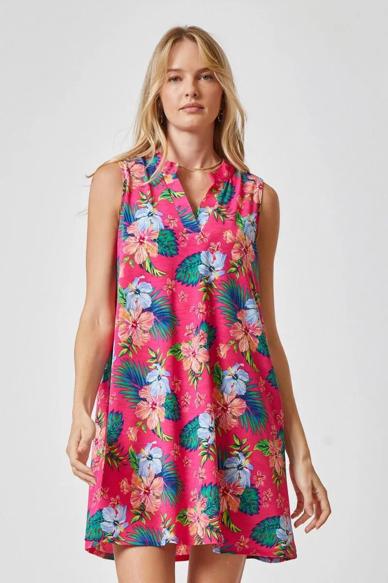 Tropical Sun Lizzy Tank Dress