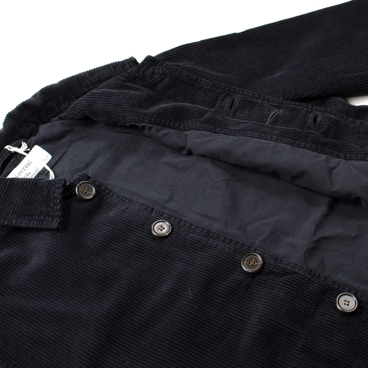 Universal Works - Bakers Jacket Corduroy - Midnight