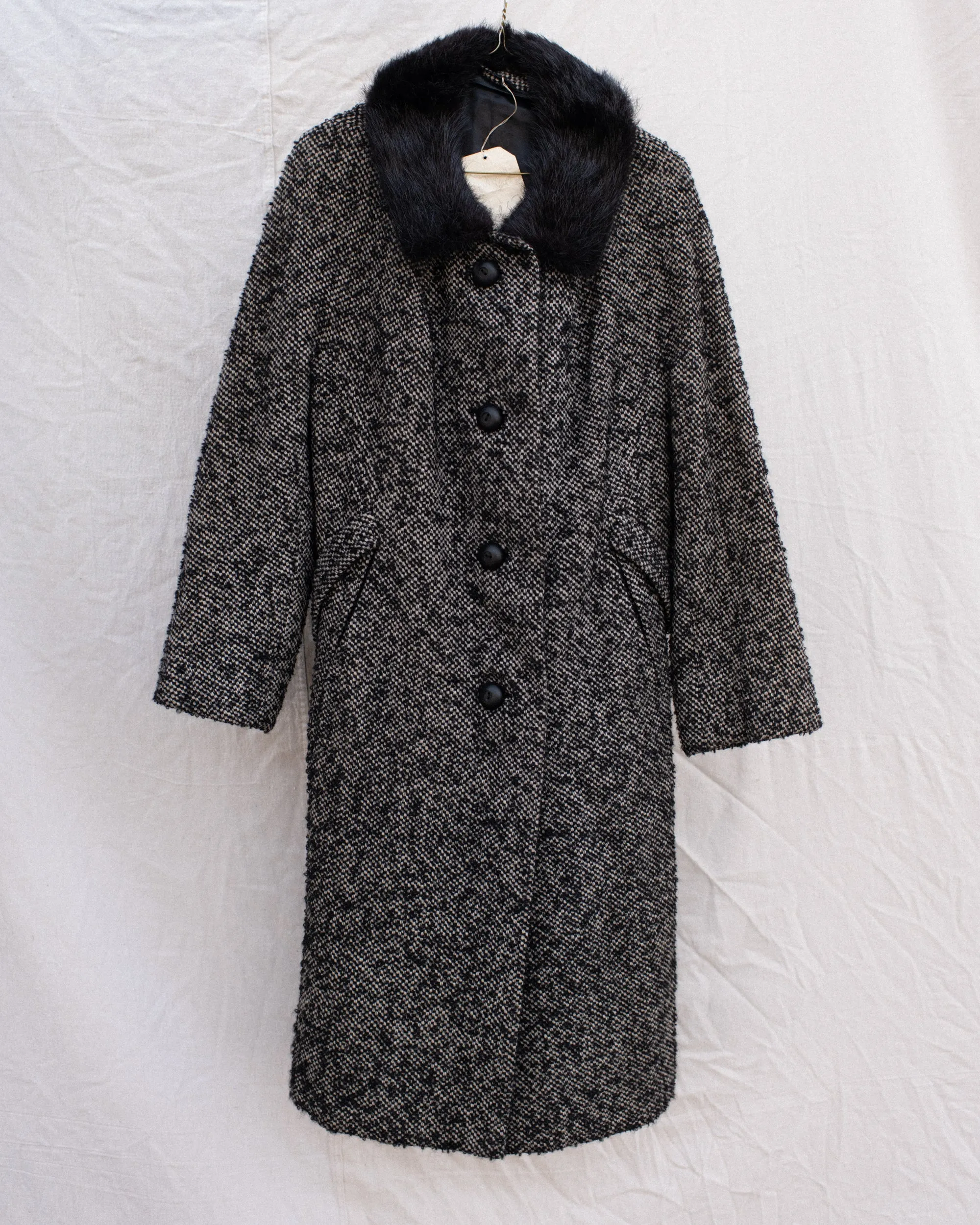 Vintage Boucle Wool BERLIN Coat #7 (XS/S   S/M)