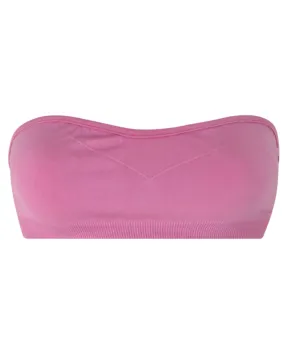 Vitalised Bandeau Bra In Bubblegum