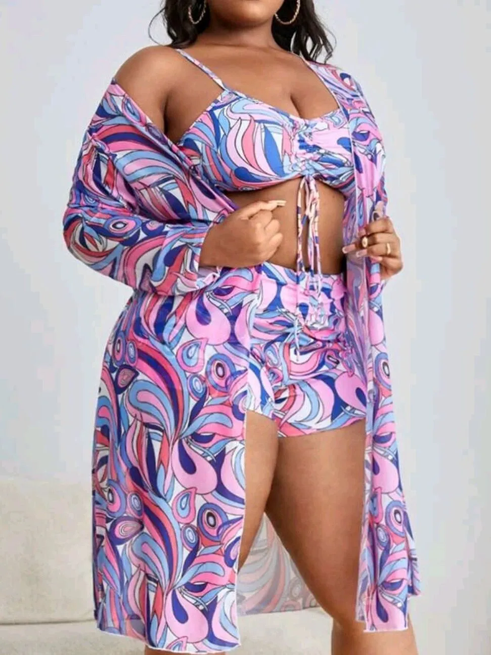 Women Shorts-2 Piece Set