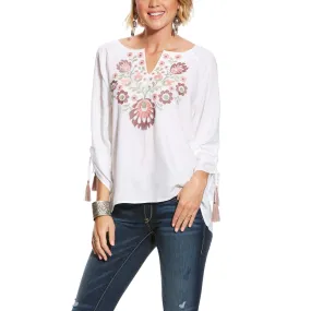 Women's Ariat White Zinnia Top