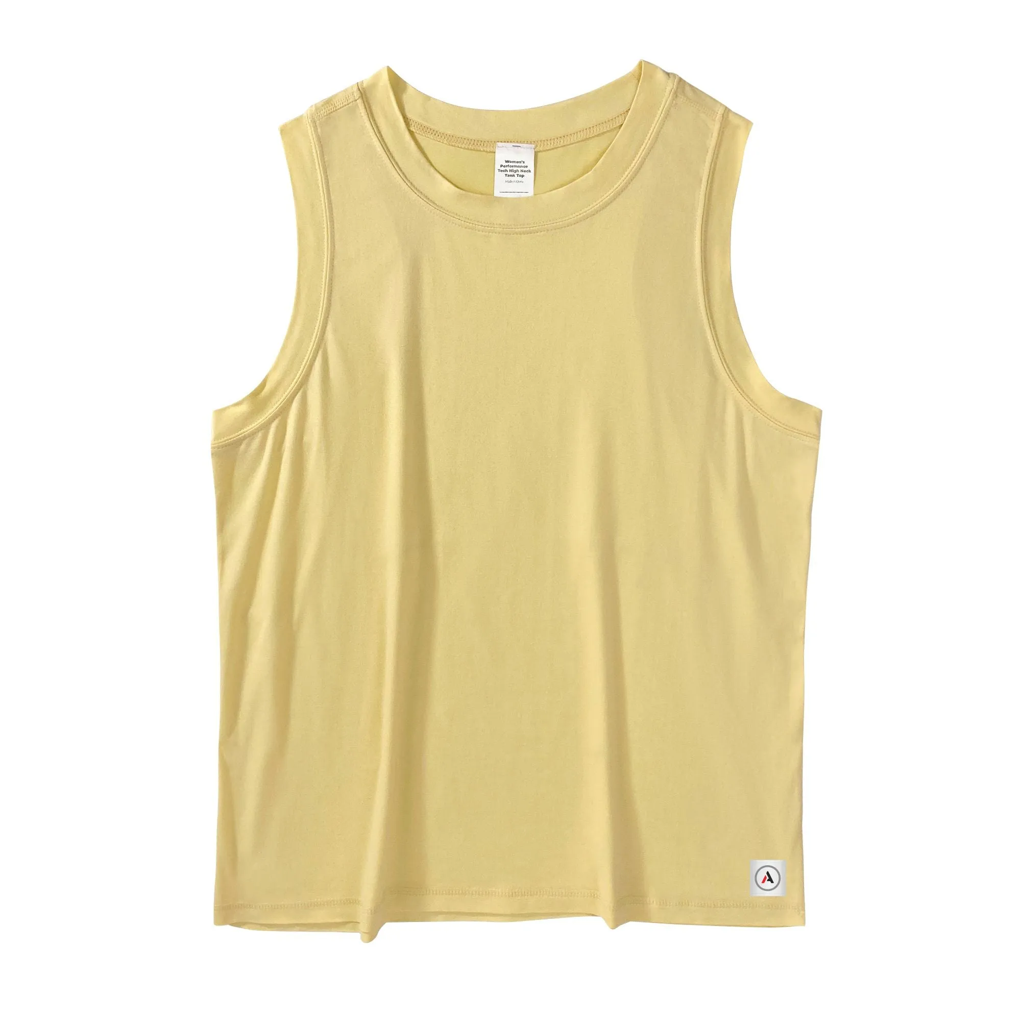 Women's High Neck Crop Tank