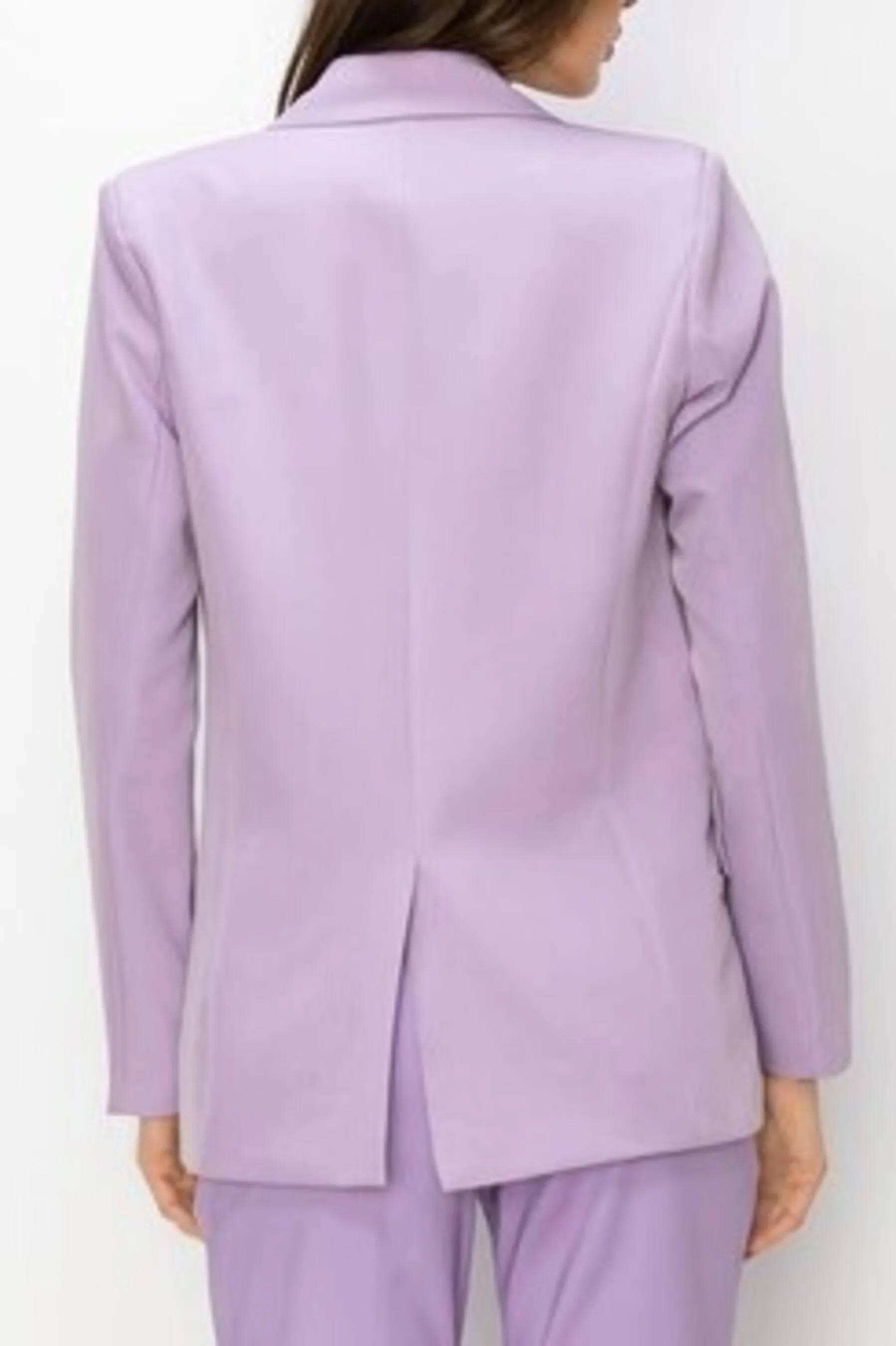 Women's Long Sleeve Single Button Jacket