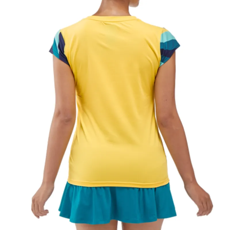 Yonex 2024 AO Tennis Womens Crew Neck - Soft Yellow